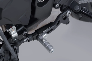 Gear Lever Black, Silver, nordicamoto.ro