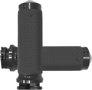 Vibration Dampening Memory Foam Grips Black