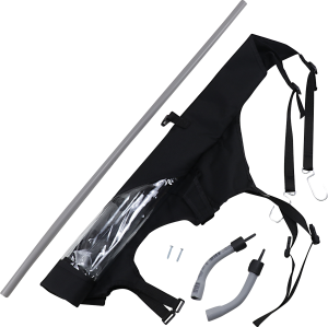 Utv Rear Windscreen Black 