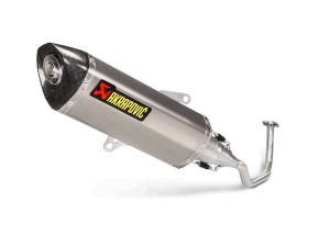Racing Line Full Exhaust System Scooter Silver, Black 