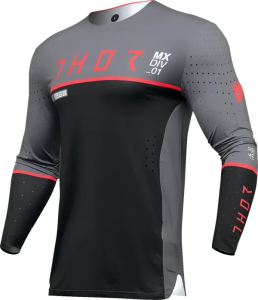 Tricou Thor Prime Ace Black/Gray 3XL, 1, nordicamoto.ro