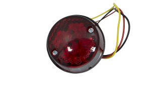 Led Taillight With License Plate Light Black