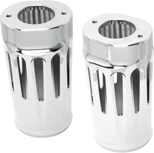 Aluminum Fork Boot Covers Silver