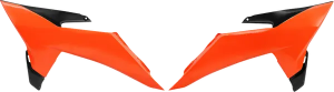 Replacement Radiator Shrouds Orange 