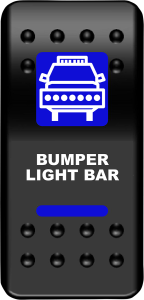 Rocker Switch Black 