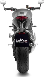 Tobă de eșapament LeoVince LV-10 Slip-On pentru Triumph Speed Triple 1200 RR, 4, nordicamoto.ro