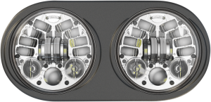 Adaptive 2 Led Headlights Chrome, 2, nordicamoto.ro