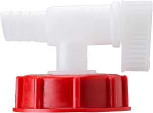 Drain Valve Red, White 