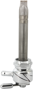 Power-flo Fuel Valve Chrome, 1, nordicamoto.ro