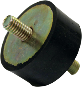 Rubber Engine Mount Black, 1, nordicamoto.ro