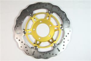 Contour X Series Brake Rotor Gold, Silver, Stainless Steel, 1, nordicamoto.ro
