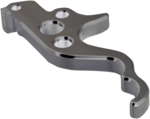 Brake Lever Billet Pol Silver