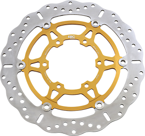 Pro-lite Xc Contour Brake Rotor Aluminum, Silver