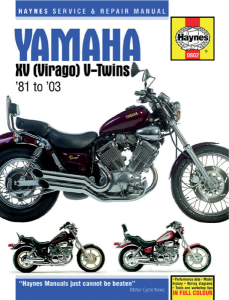 Motorcycle Repair Manual