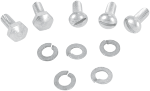 Circuit Breaker And Voltage Regulator Screw Kit Silver