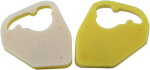 Foam Air Filter Yellow, 1, nordicamoto.ro