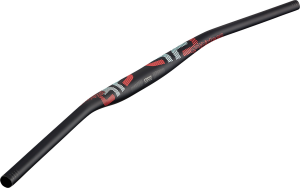 Race Carbon Handlebar Black, Red, White, 2, nordicamoto.ro
