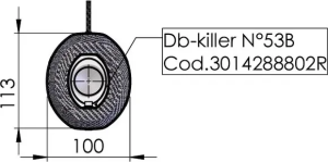 Db Killer Insert, nordicamoto.ro