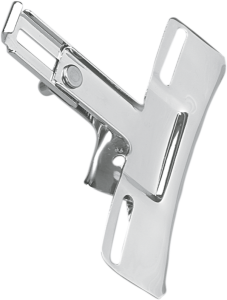 Replacement License Plate Bracket Chrome, 1, nordicamoto.ro