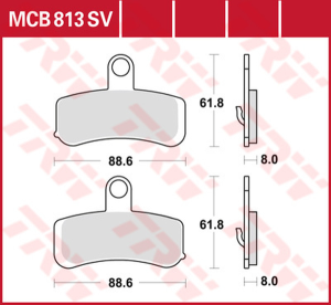 Sv Series Sindered Brake Pads