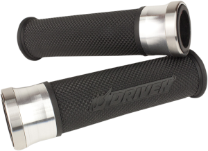 Halo Grips Black, Silver, 1, nordicamoto.ro
