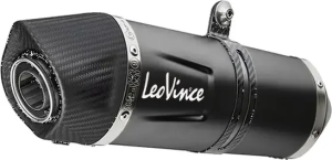 Tobă de eșapament LeoVince LV One Evo Black Edition Slip-On pentru Yamaha Ténéré, nordicamoto.ro