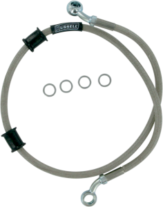 Front And Rear Brake Lines Silver