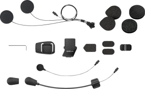 Kit Montare/Prindere Cască pentru Intercom SENA Black