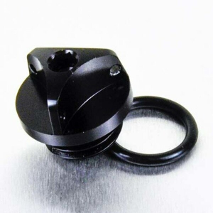 Oil Filler Caps Black