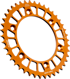 Racelite Aluminum Rear Sprocket Orange