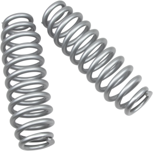 Shock Springs Powder-coated, Silver, 1, nordicamoto.ro