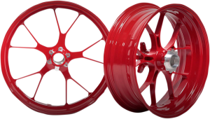 Forged Aluminium Wheels With Original Sprocket Mount Red, 1, nordicamoto.ro