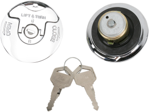 Flush-mount Locking Gas Cap, 2, nordicamoto.ro