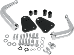 Adjustable Highway Peg Mount Silver