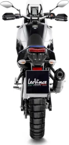 Tobă de eșapament LeoVince LV One Evo Black Edition Slip-On pentru Yamaha Ténéré, 4, nordicamoto.ro