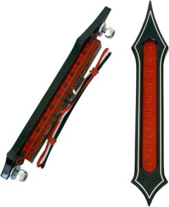 Led Bag Lights Red, 2, nordicamoto.ro