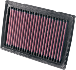 High-flow Air Filter Black, Red, 1, nordicamoto.ro