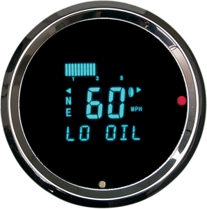 3000 Series Digital Speedometer Black