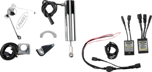 Silver Electric Speed Shifter Kit Silver, 3, nordicamoto.ro