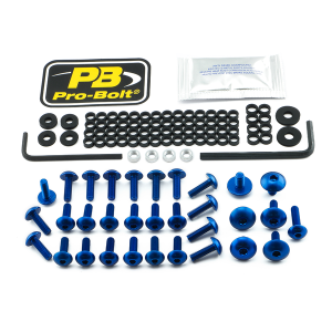 Fairing Bolt Kit For Ducati Blue