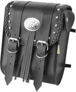 Warrior Sissy Bar Bag Black, 1, nordicamoto.ro