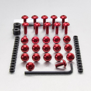 Fairing Bolt Kit For Bmw Red