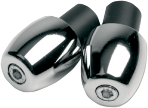 Handlebar Ends For 22 Mm (7/8(r)) Steel Handlebars Chrome