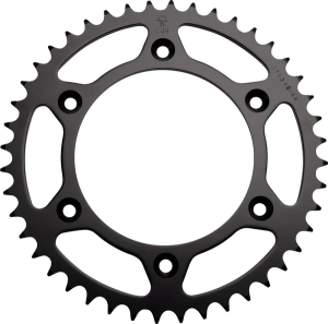 JT SPROCKETS Steel Rear Sprocket Black 
