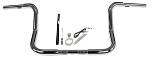 1-1/4(r) Ez Install Round Top Handlebar Kit Silver