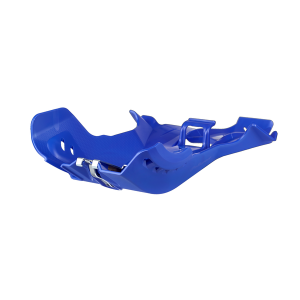 Skid Plate With Linkage Protection Blue