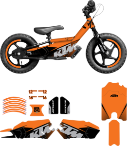 Stacyc Stability Cycle Graphics Kit Orange, 1, nordicamoto.ro