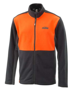 Pulover KTM Mechanic Zip Orange Black