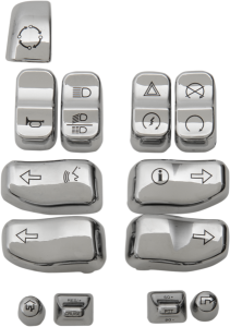 Switch Cap Kit Silver