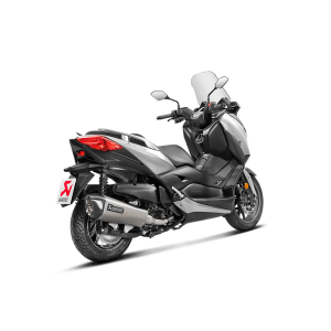 Slip-on Line Muffler Scooter Black, Carbon Fiber